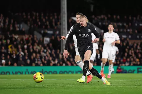 دقيقة بدقيقة.. فولهام 0-1 مانشستر سيتي.. هدف صاروخي 